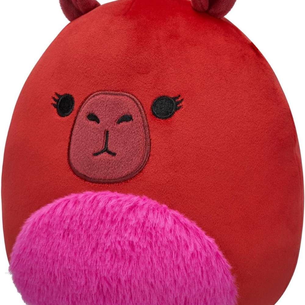 Squishmallows Original 8 Inch Marcia Maroon Capybara Official Jazwares Plush Toy - Picture 13 of 15